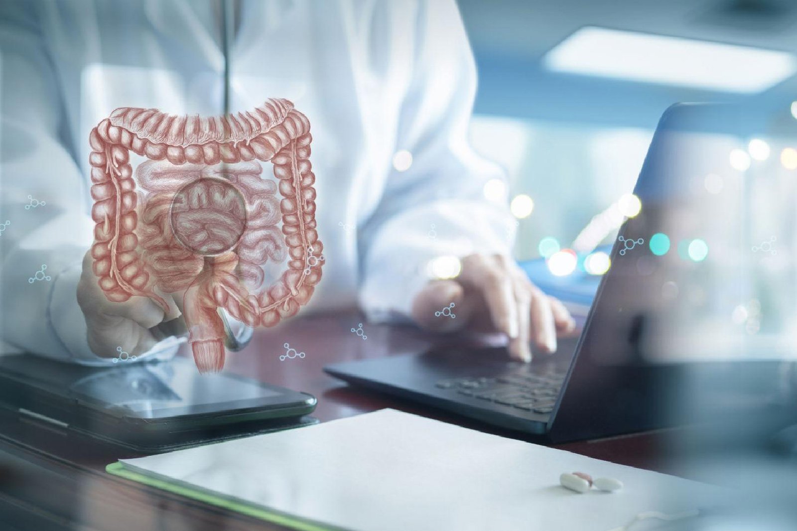 Consulta especializada en gastroenterología y hepatología