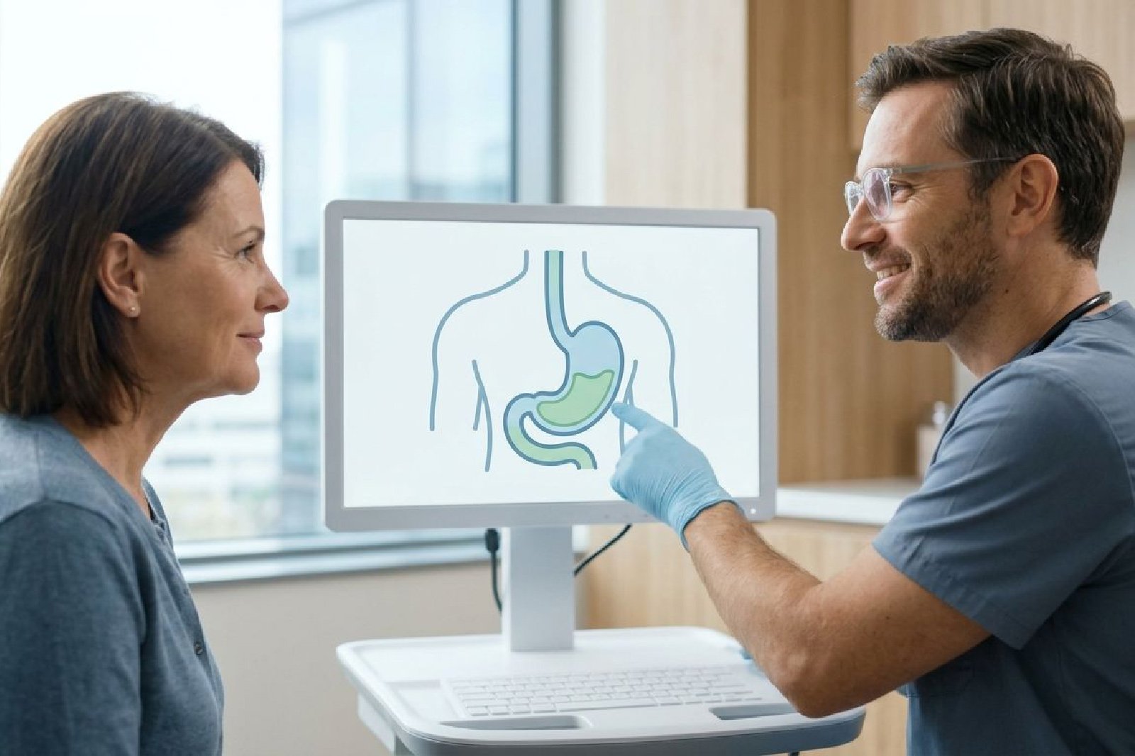 Consulta especializada en gastroenterología y hepatología